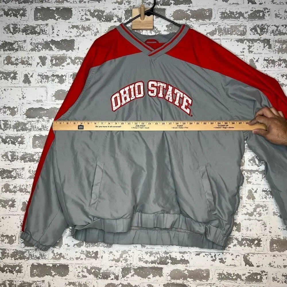 58 sports Ohio state buckeyes windbreaker pullover
